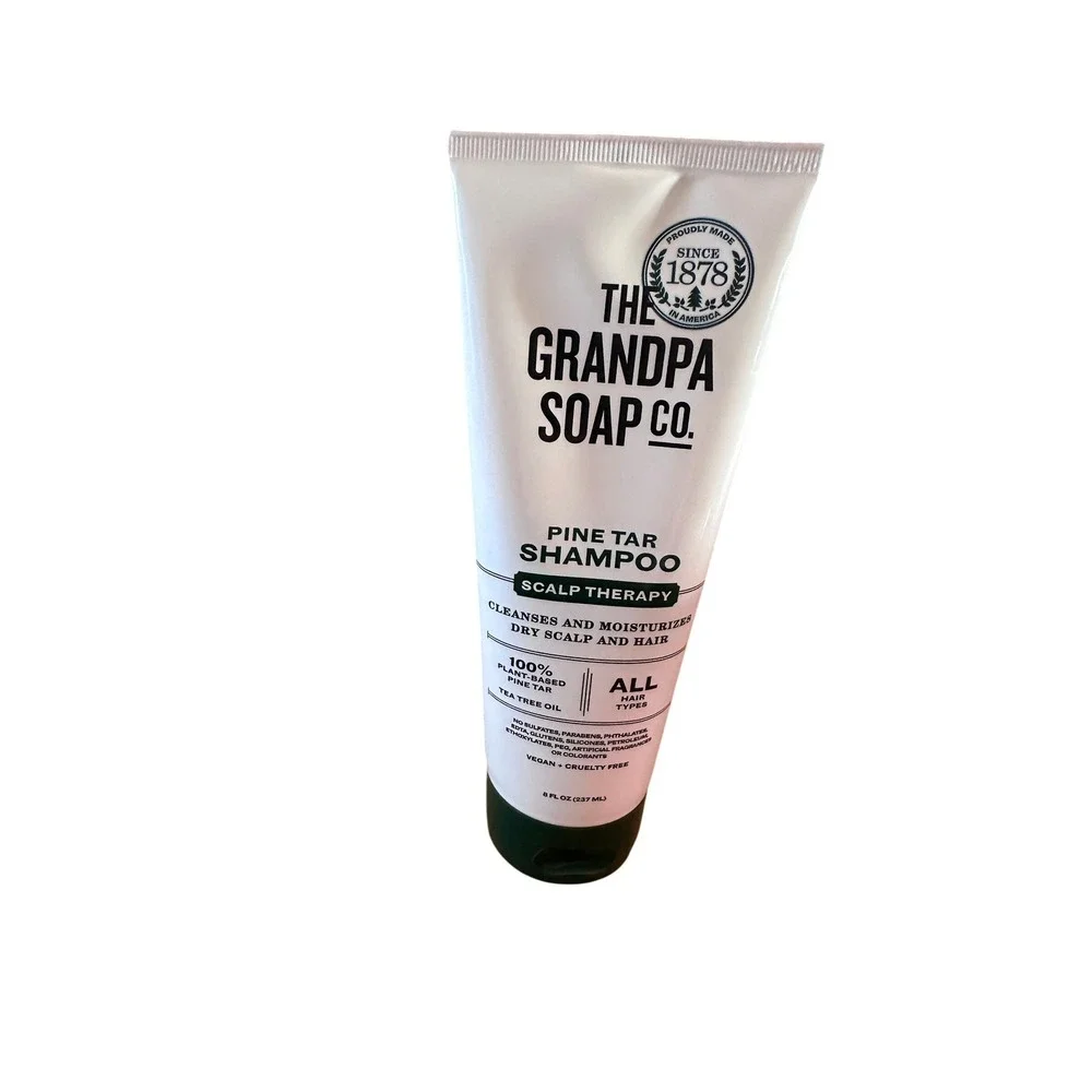 Mens Grooming w Grandpa Soap Pine Tar Shampoo Draggon Noir Formula 10.0.6 Tallow
